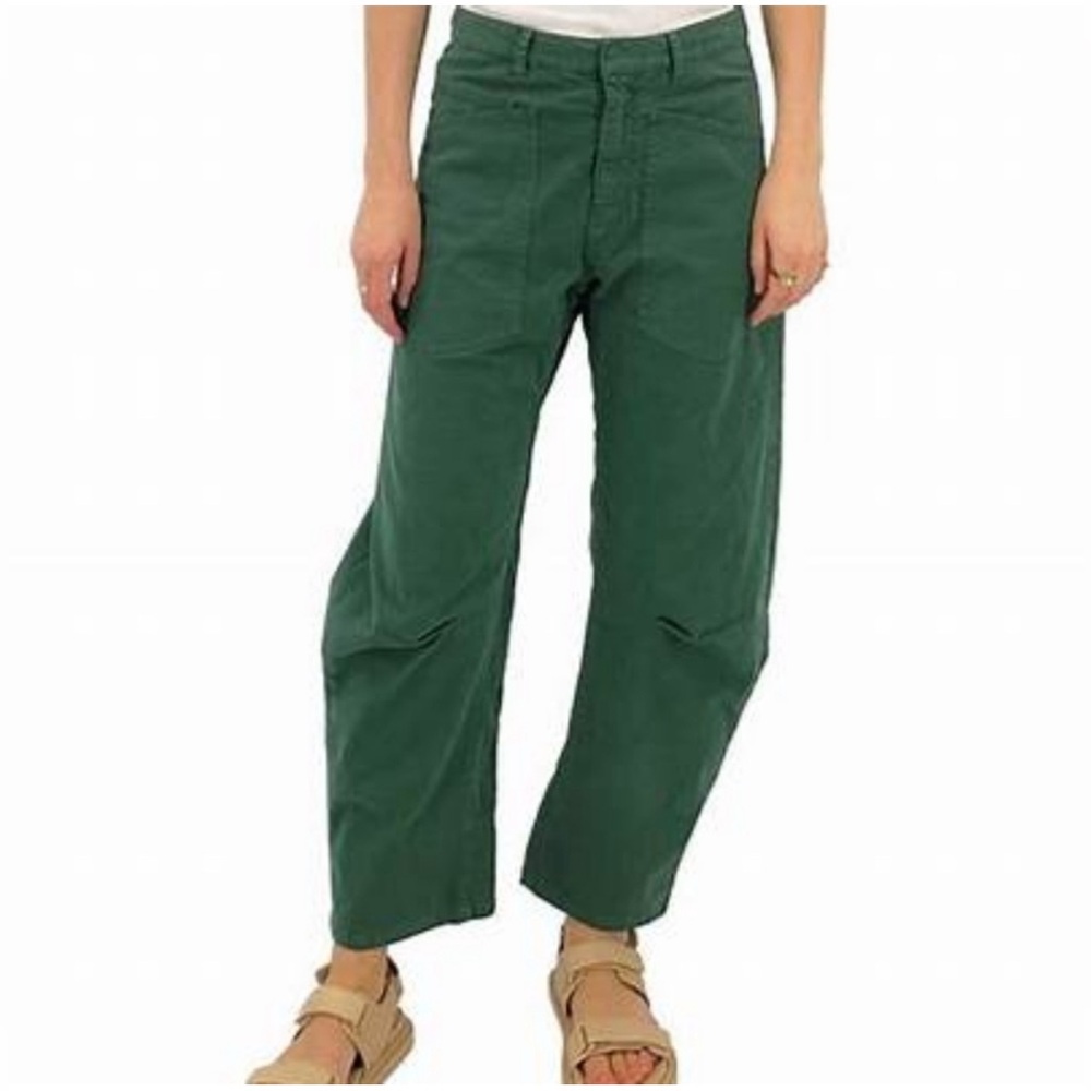 Nili Lotan Shon Barrel Leg Pants, Size 0